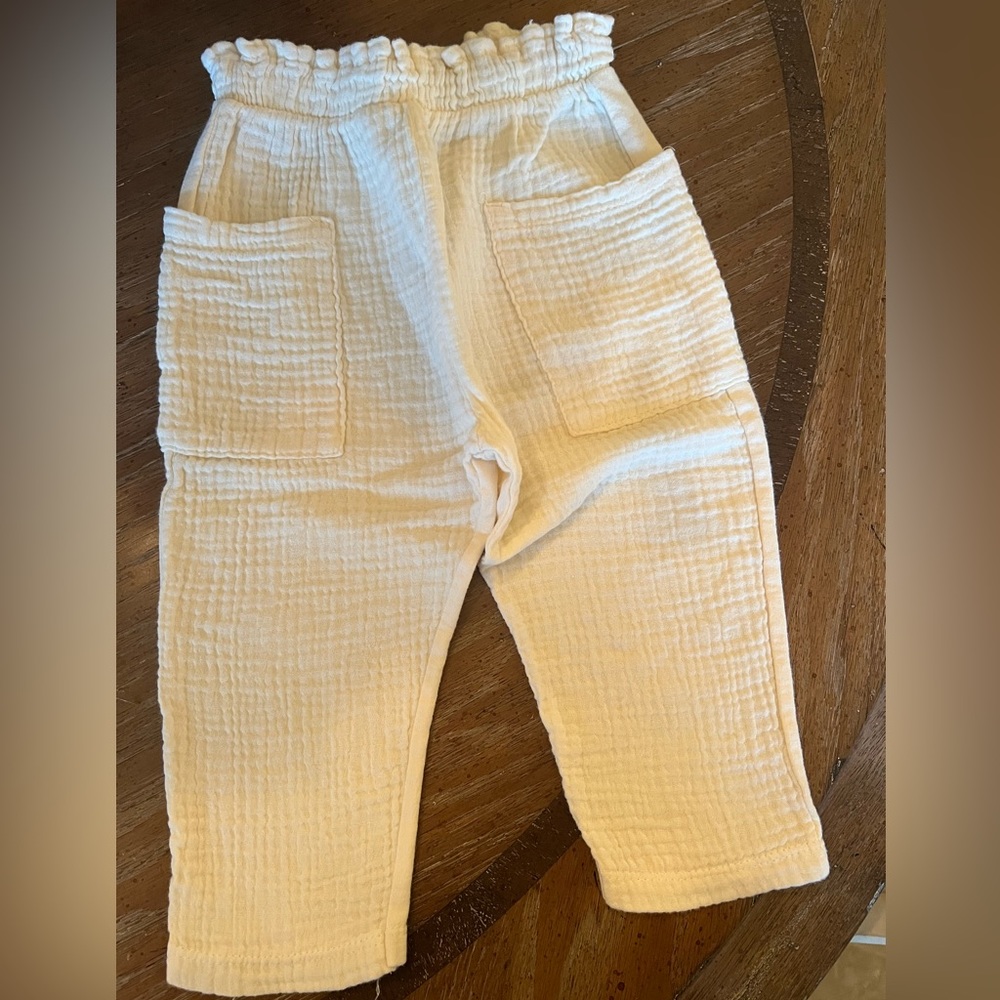 Little girl linen pants